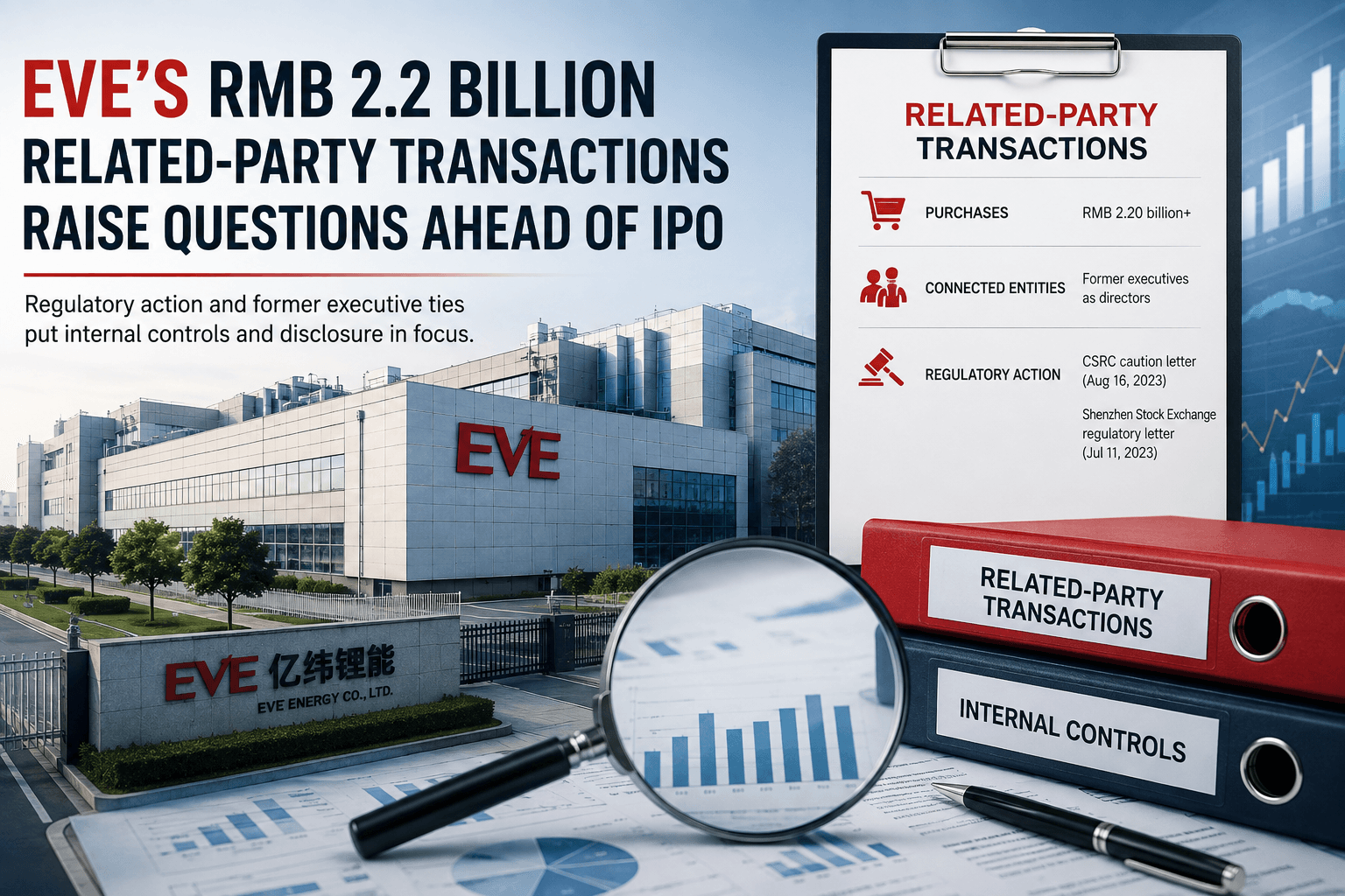 EVE's RMB 2.2 Billion Related-Party Transactions Raise Questions Ahead of IPO
